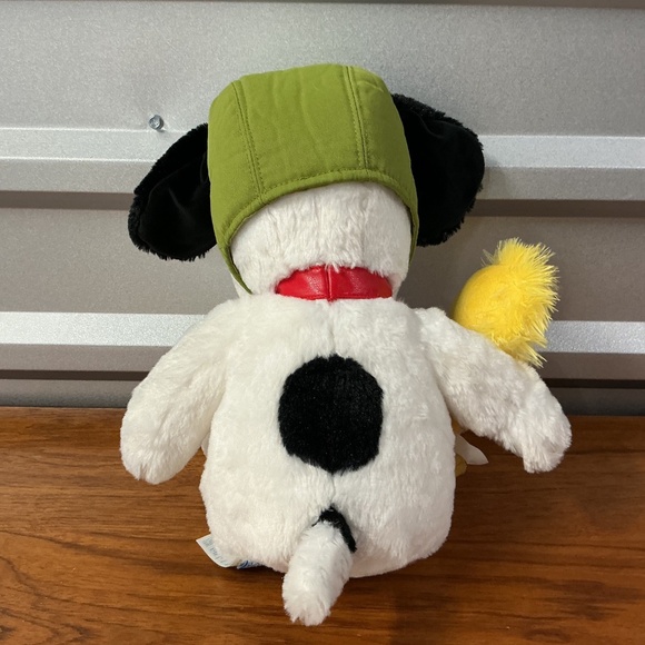 Build A Bear Peanuts Movie Snoopy Woodstock Ace Pilot Plush Stuffed Animal - Picture 5 of 9